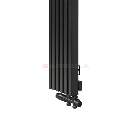 Arbiola Compact V 1800-63-06 секции черный вертикальный радиатор c нижним подключением