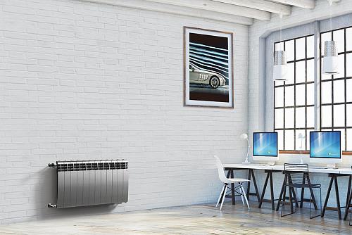 Royal Thermo Biliner 350 Silver Satin /8 секции БиМеталлический радиатор