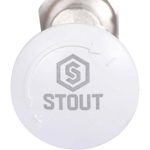 Stout  1/2" Клапан термостатический осевой