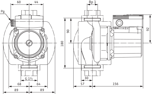 Wilo TOP-S 25/13 EM PN6/10 Циркуляционный насос