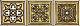 Aparici Symbol Gold CF 6.5x20 декоративный элемент