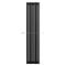 Arbiola Iris 42 H 2200-42-09 секции черный вертикальный радиатор c боковым подключением