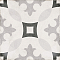 Equipe Art Nouveau Karlsplatz Grey 20x20 см Напольная плитка