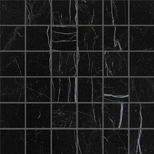 Fap Ceramiche Roma Diamond Nero Reale Gres Macromosaico 30×30 см Мозаика