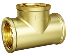 LD Pride Тройник DN20 (3/4") ВР/ВР/ВР латунь