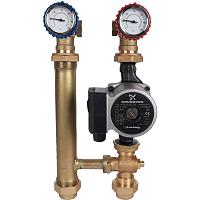 Stout Насосная группа для твердотопливных котлов 1" с насосом Grundfos UPSO 25-65 в теплоизоляции