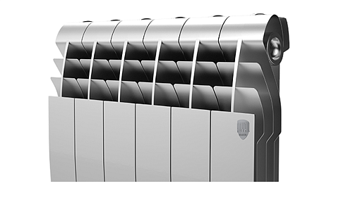 Royal Thermo Biliner 350 Silver Satin /8 секции БиМеталлический радиатор