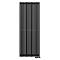 Arbiola Iris 42 V 2200-42-16 секции черный вертикальный радиатор c нижним подключением