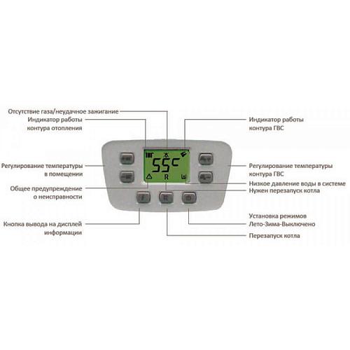 Baxi NUVOLA Duo-tec 24 настенный конденсационный газовый котел (двухконтурный)