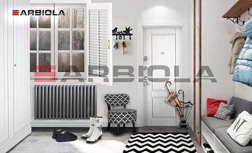 Arbiola Iris 42 V 1800-42-13 секции цветной вертикальный радиатор c нижним подключением